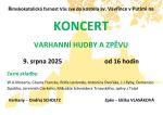 Koncert varhanní hudby a zpěvu 9.8.2025 od 16.00 hod.